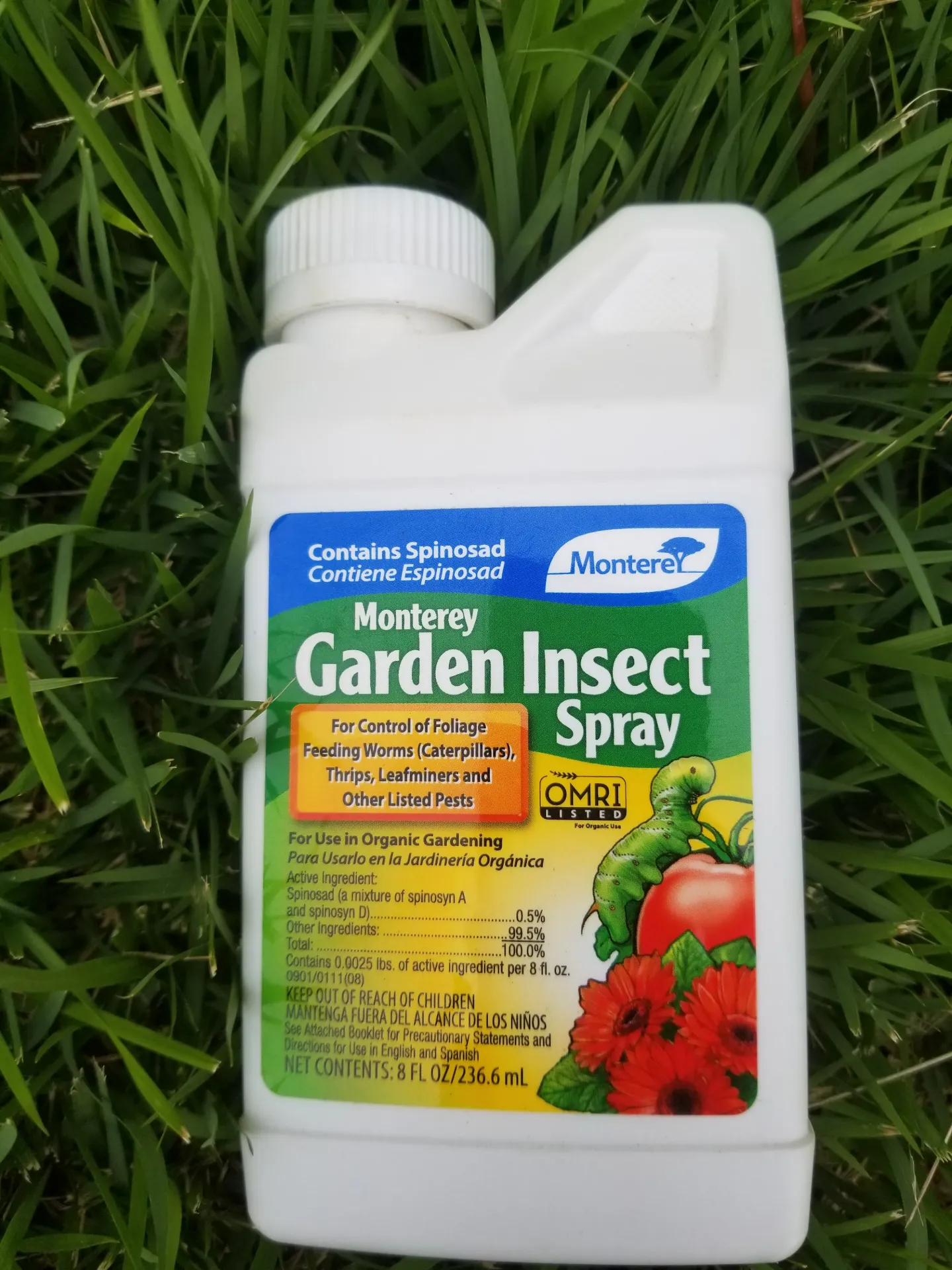 Insecticida de Gusanos \ Garden Insect Spray 16 oz