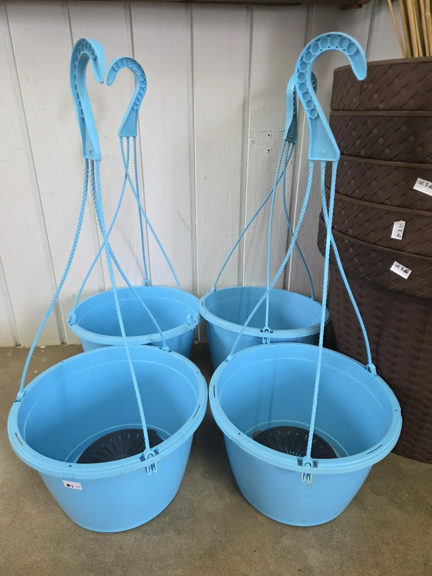 Tiesto de Canasta en Colores \ Garden Basket Color Pot