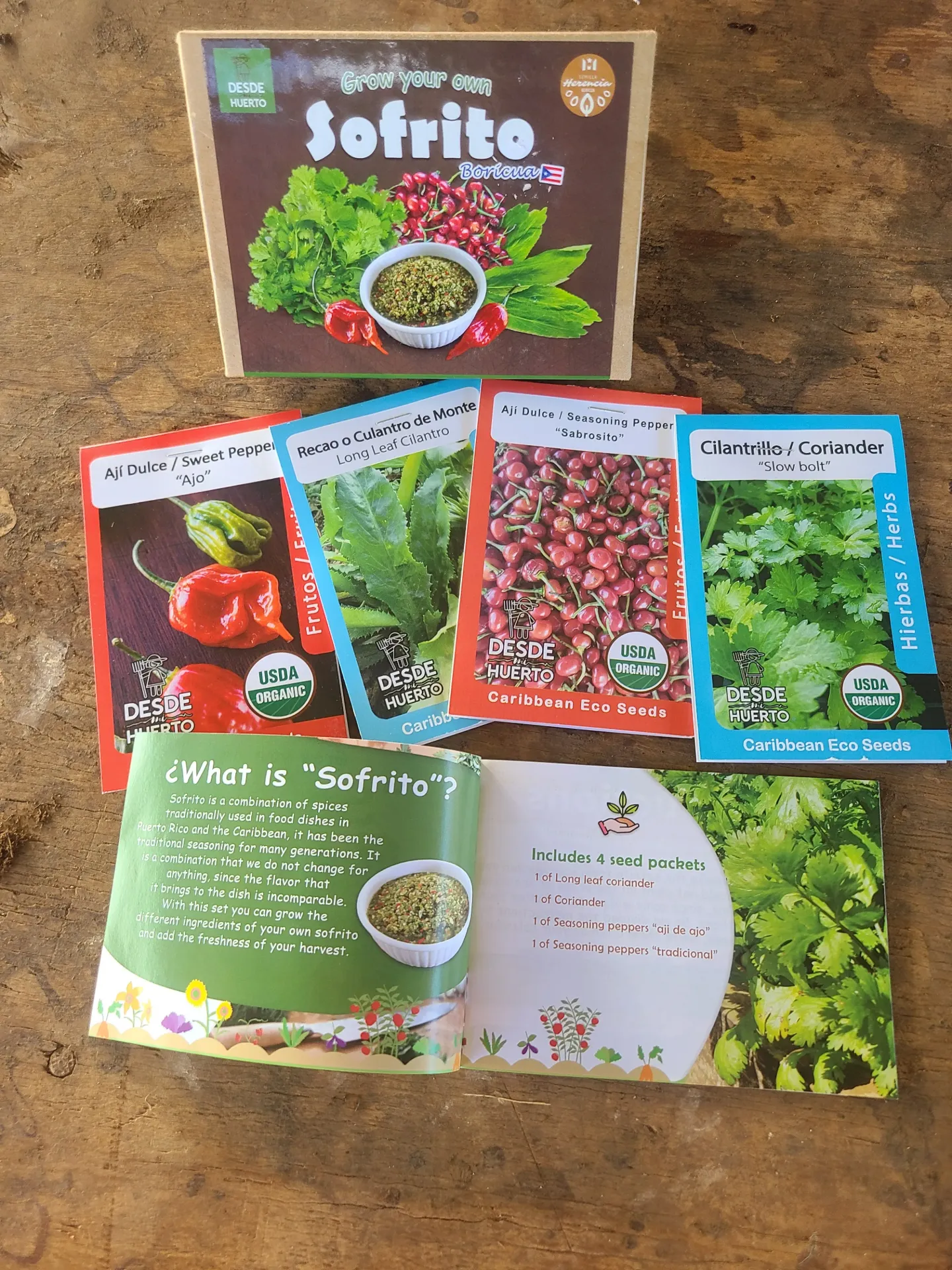 Sofrito Kit de Siembra \ Sofrito Planting Kit