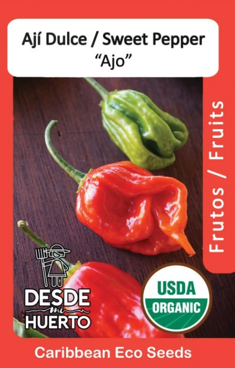 Aji Dulce de Ajo \ Seasoning Peppers "Garlic"