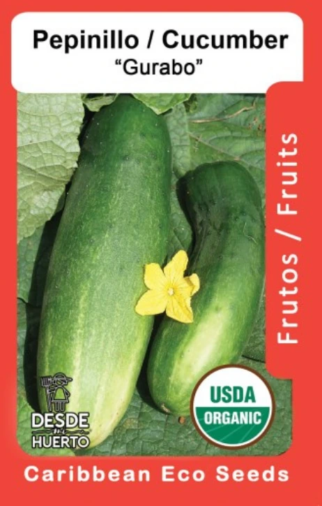 Pepinillo \ Cucumber "Gurabo" (Paquete (25 semillas aprox))