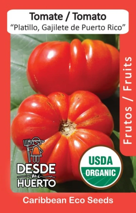 Tomate \ Tomato "Gajilete de Puerto Rico" (Paquete (40 sem aprox))