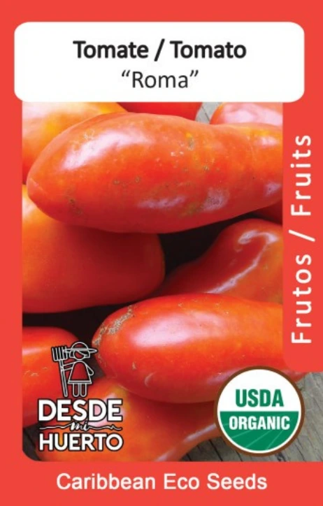 Tomate \ Tomato "Roma" (Paquete (60 semillas aprox))