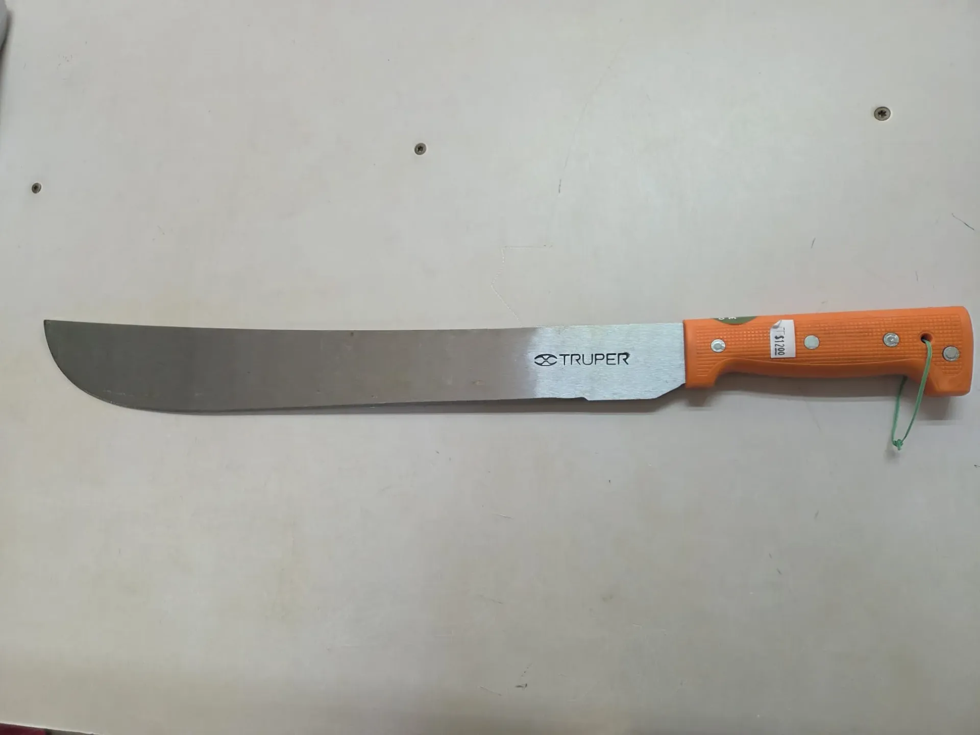 Machete estandar 18" pulido
