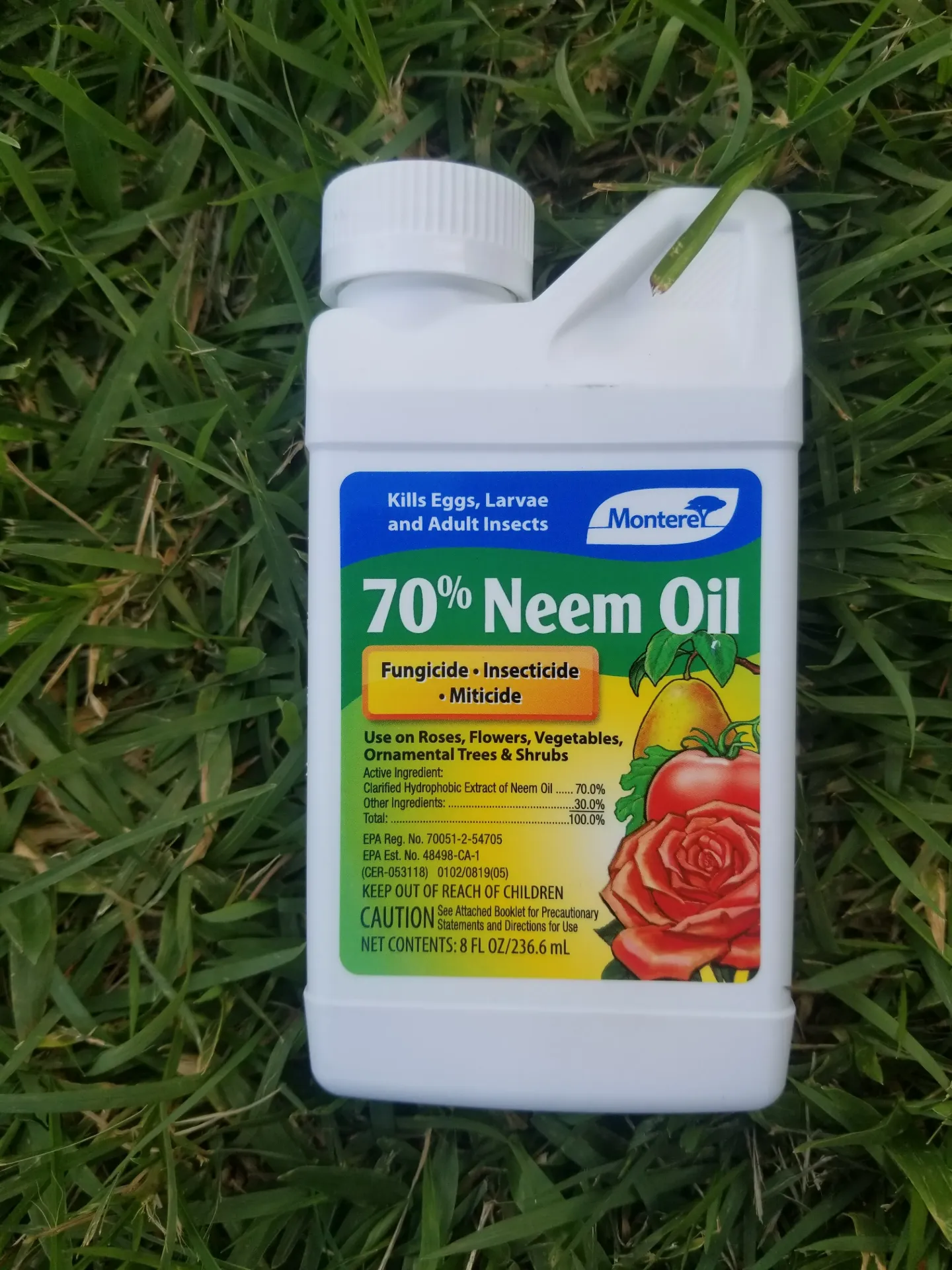 Aceite de Neem 70% \ Neem Oil 70% (8 oz)