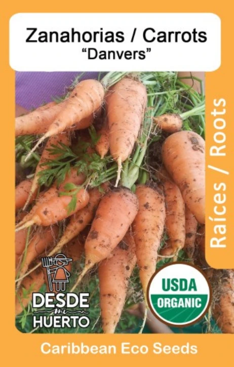 Zanahoria \ Carrot "Danvers" (Paquete (200 sem aprox))