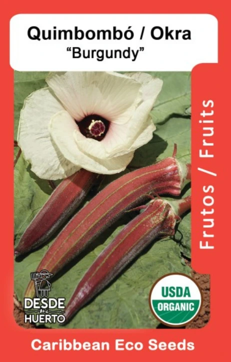 Quimbombo \ Okra "Burgundy"